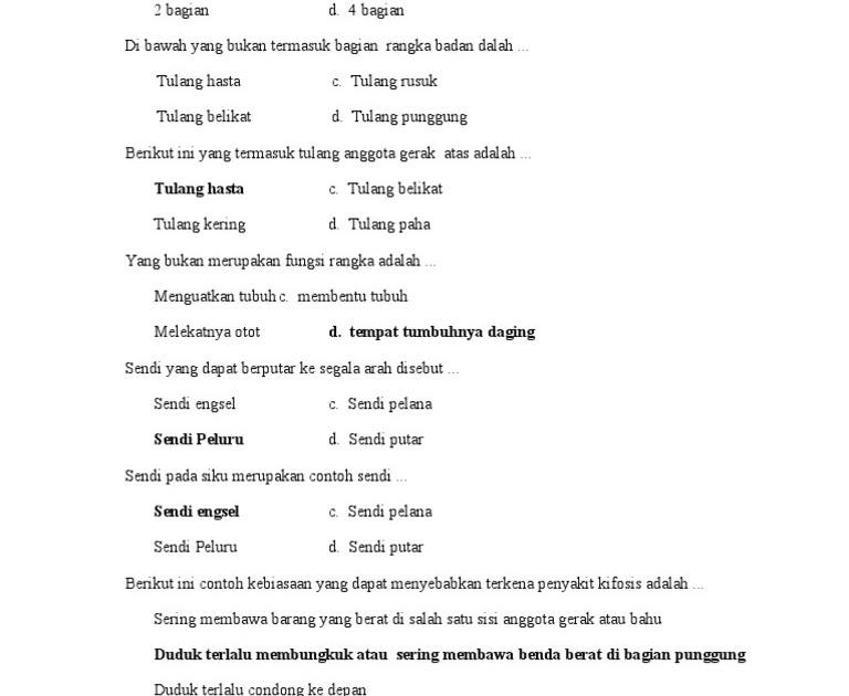 Soal Cerdas Cermat Ipa Sd Nurma Edu