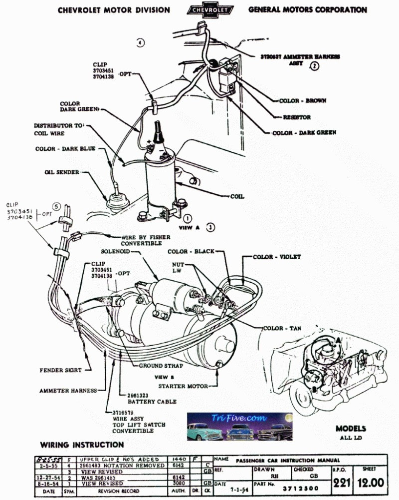 1977 Chevrolet Wiring Diagram - Fuse & Wiring Diagram
