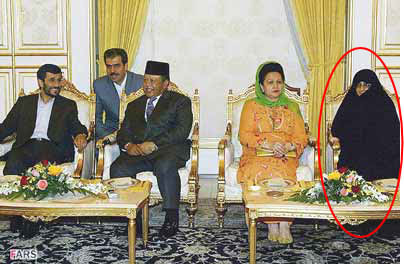 Mr & Mrs Mahmoud Ahmadinejad in Malaysia