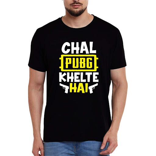 chal pubg khelte hai t shirt