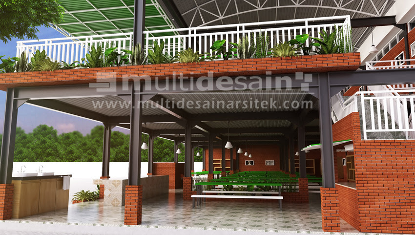 Desain Kantin Minimalis