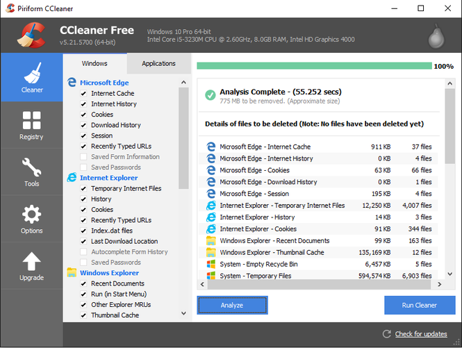 Как установить ccleaner на windows 8