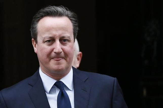 Britain's Prime Minister David Cameron leaves Number 10 Downing Street in London, Britain March 21, 2016. REUTERS/Stefan Wermuth