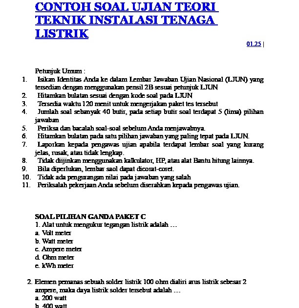 Contoh Perintah Soal Pilihan Ganda Bahasa Inggris - Dunia Sosial