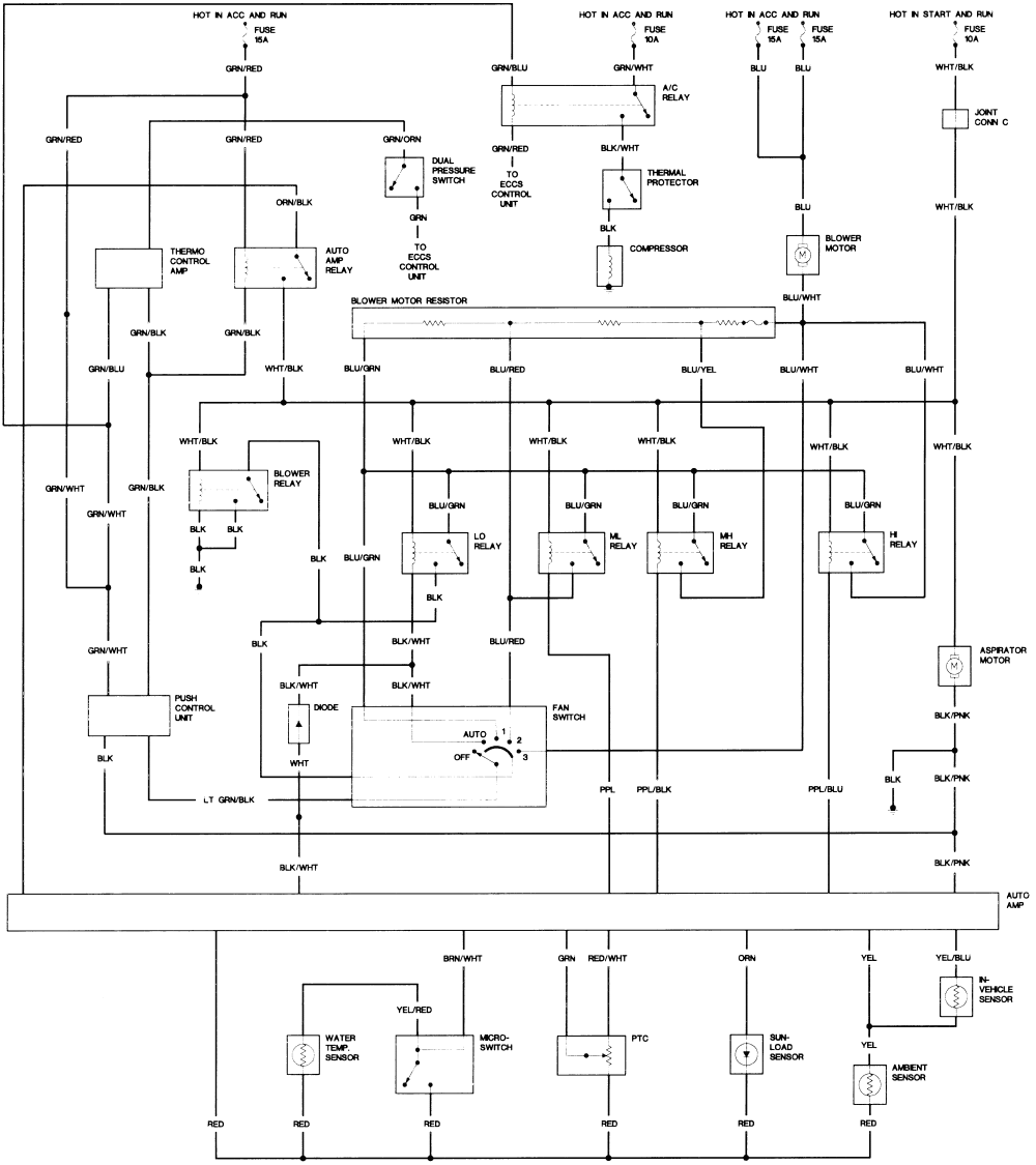 Diagram  1994 Nissan Pathfinder Wiring Diagram Full