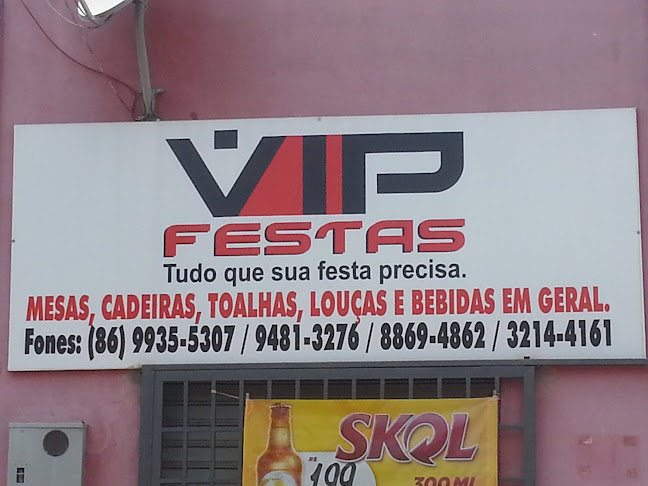 Vip Festas - Serviço de catering