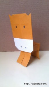 子供向けぬりえ 元のキリン 顔 折り紙 簡単