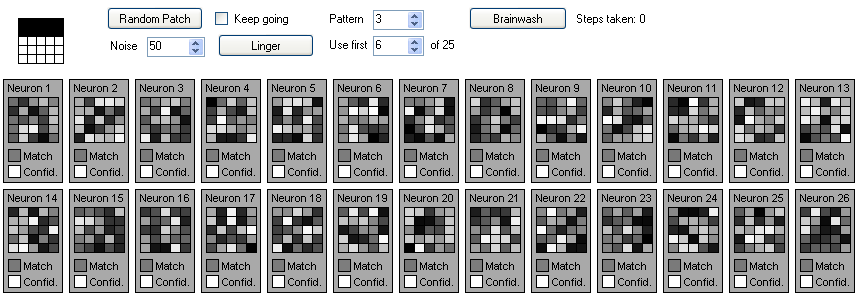 Pattern Sniffer screen shot