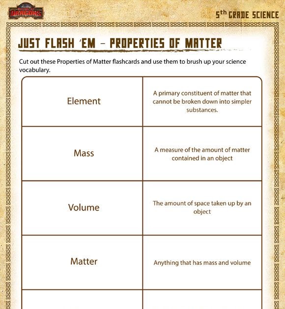 2 1 Properties Of Matter Worksheet Answers - worksheet