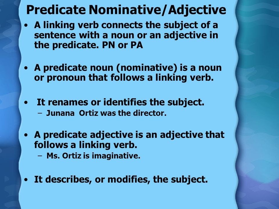 predicate-nominatives-worksheets