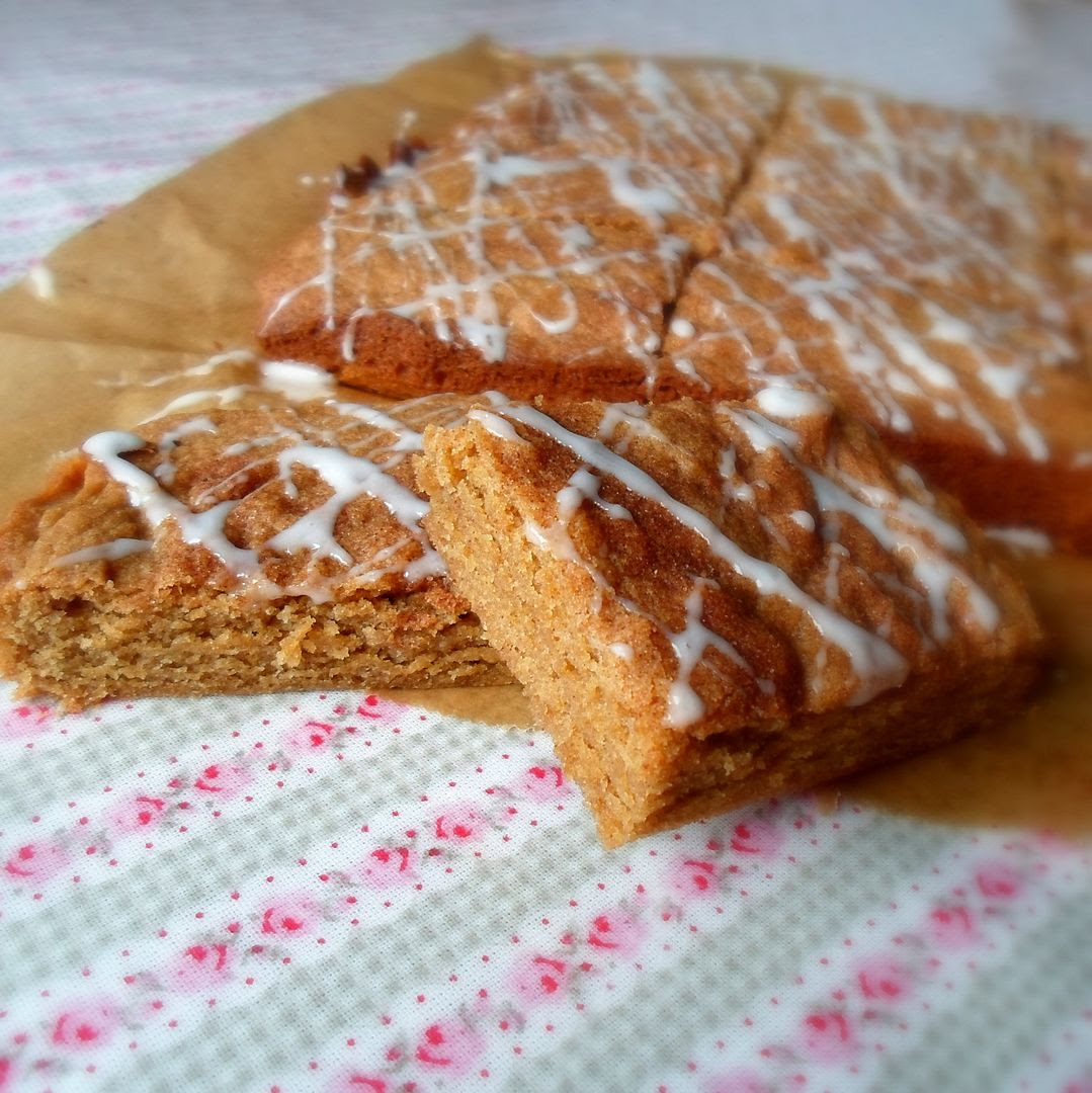 Cinnamon Blondies Cinnamon Blondies