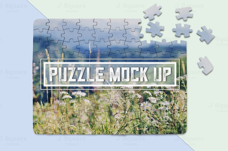 Download Download Puzzle Mock Up PSD Mockup