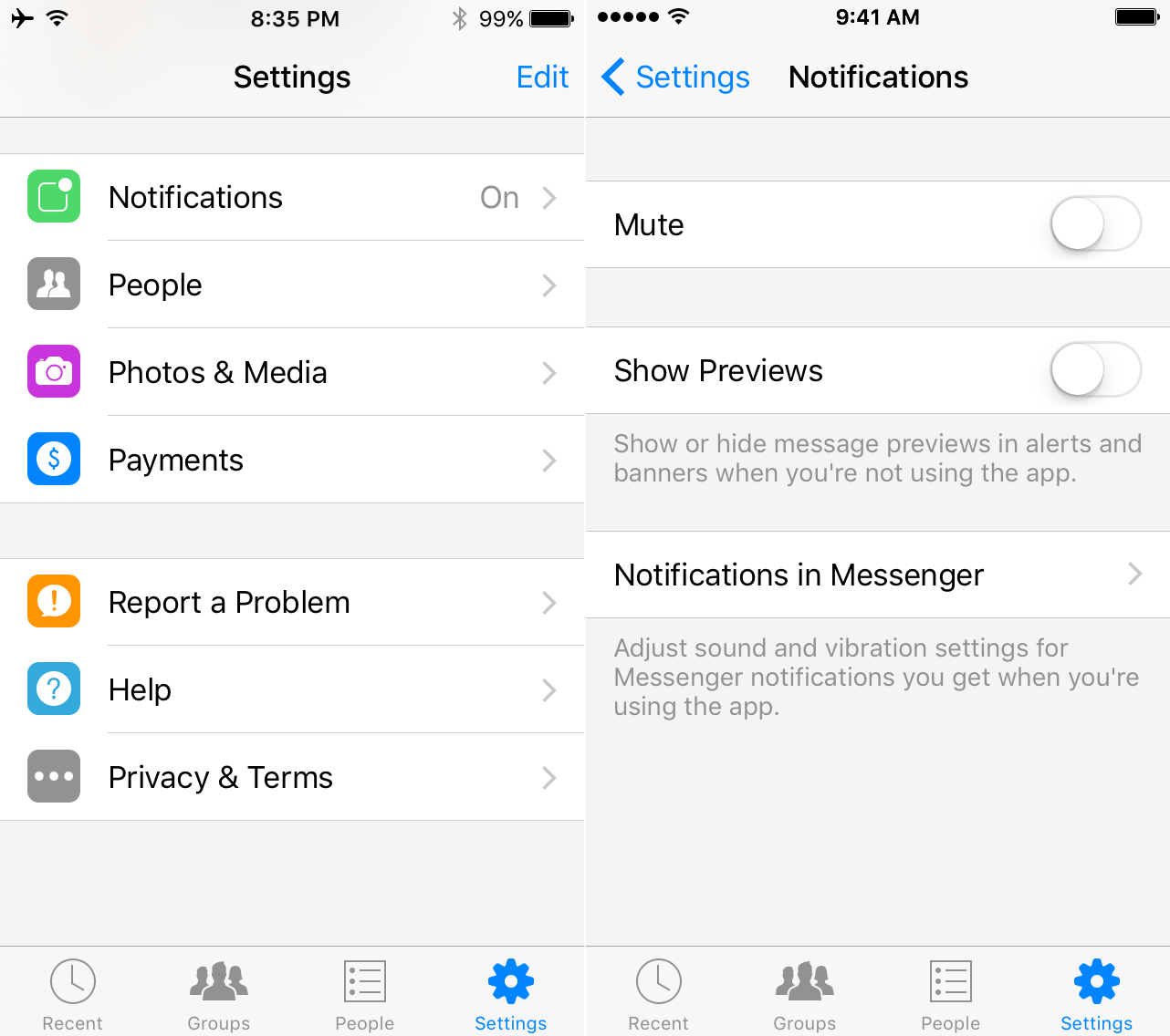 why can i not install messenger on my iphone