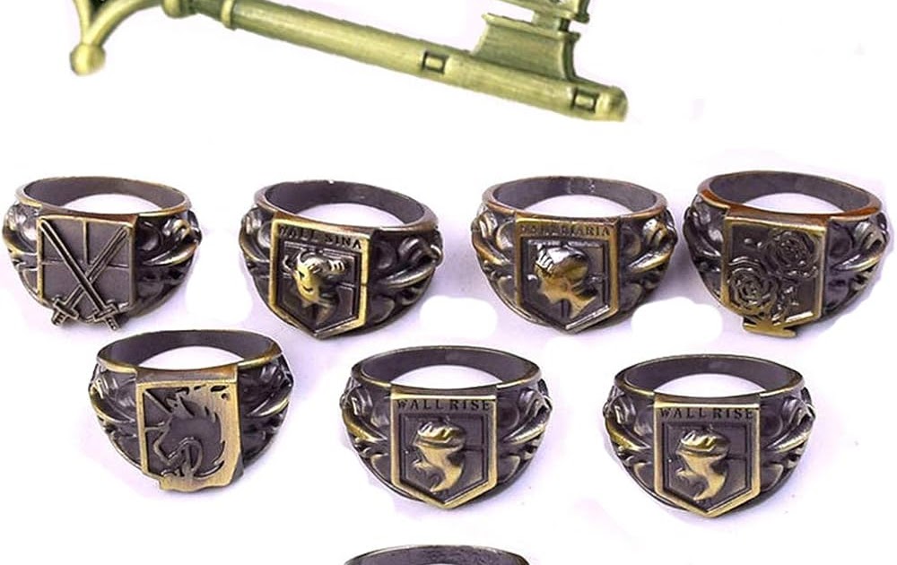 vintage engraved ring aot