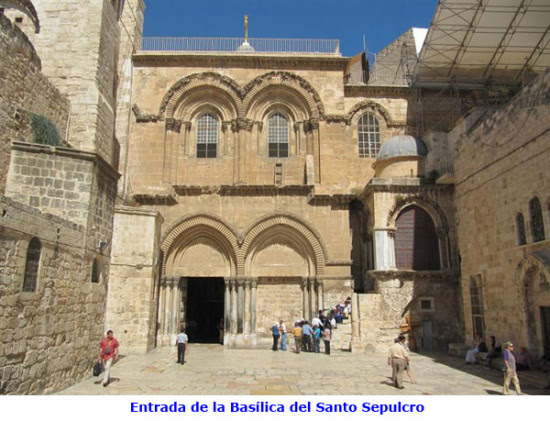 Imágenes de la Iglesia del Santo Sepulcro en Jerusalén 