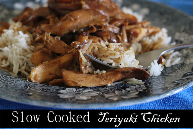Slow Cooked Teriyaki Chicken