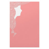 Lady in Pink stationery
