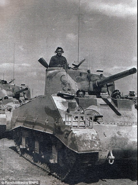 Shermans of the Polish 4th Armoured Regiment advance towards Albaneta Farm, May 1944