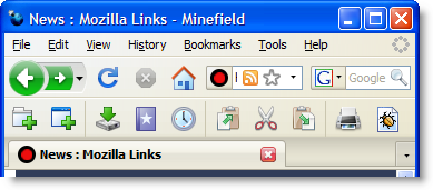 Firefox 3 Windows XP theme all icons
