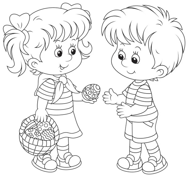 Mewarnai Gambar Anak Laki Dan Perempuan 15 Gambar Mewarnai Laki Laki