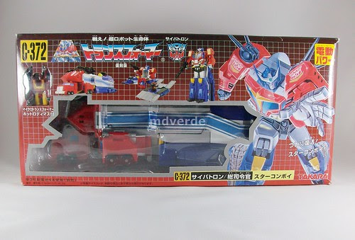 Transformers Star Convoy G1 - caja