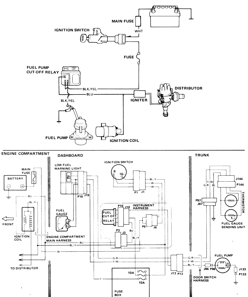 Ford Mustang Fuel Pump Wiring Diagram