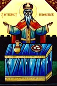 Melquisedec, Santo