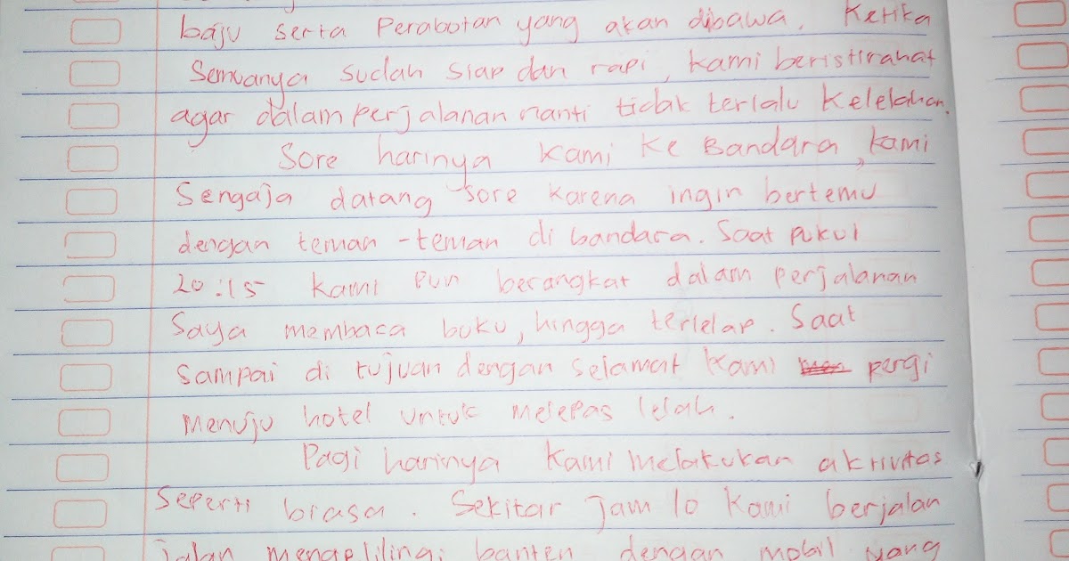 Cerpen Tentang Liburan Bersama Keluarga