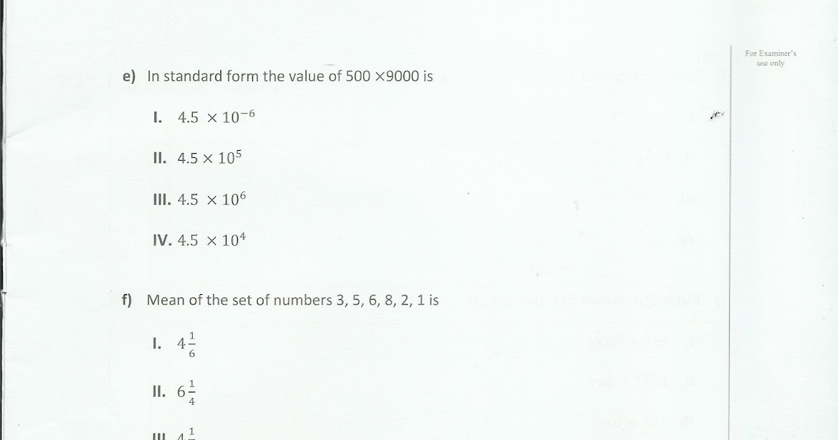 Grade 6 maths exam papers november 2017 pdf picture