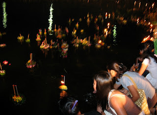 Loy Kratong at Bang Wad Reservoir