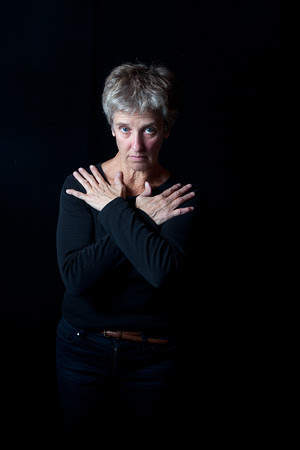 Sara Piazza, self-portraits