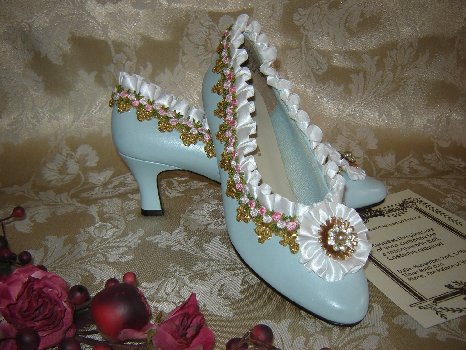 Marie Antoinette Wedding, Prom, Party shoes