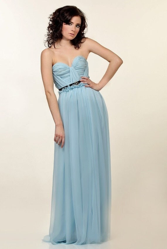 Lovely Cinderella Silk Chiffon Gown