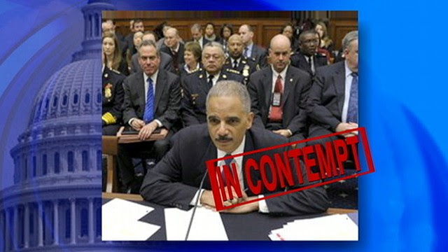 Image result for Holder held in contempt of congress