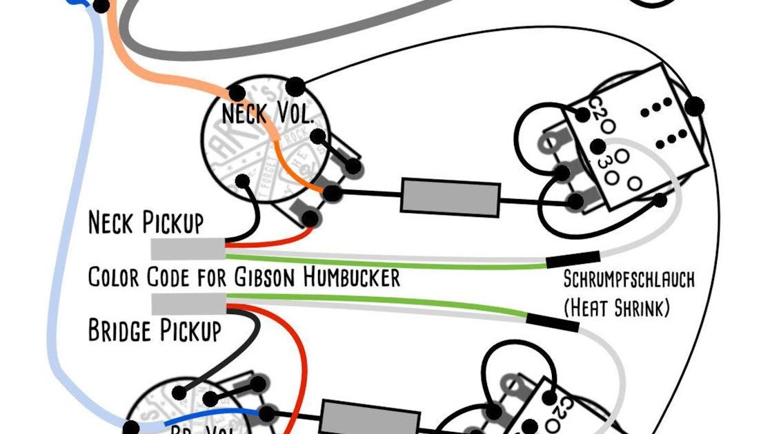 Modern Epiphone Les Paul Wiring Diagram - Wiring Schema