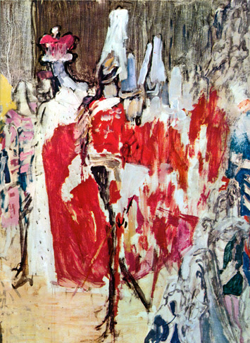 Feliks Topolski's painting of the Coronation of Queen Elizabeth