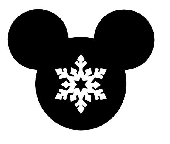 330 Mickey Snowflake Svg Free SVG PNG EPS DXF File