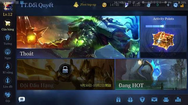 hướng dẫn chơi game Truyền Thuyết Đối Quyết chơi game Truyền Thuyết Đối Quyết trên pc máy tính