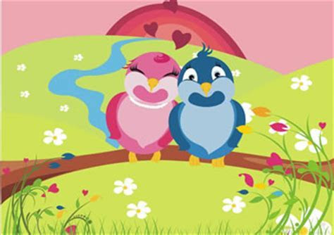 Glossy Greetings Card Cartoon Birds Jehovah's Witness Glossy Greetings Card Cartoon Birds Jehovah's Witness