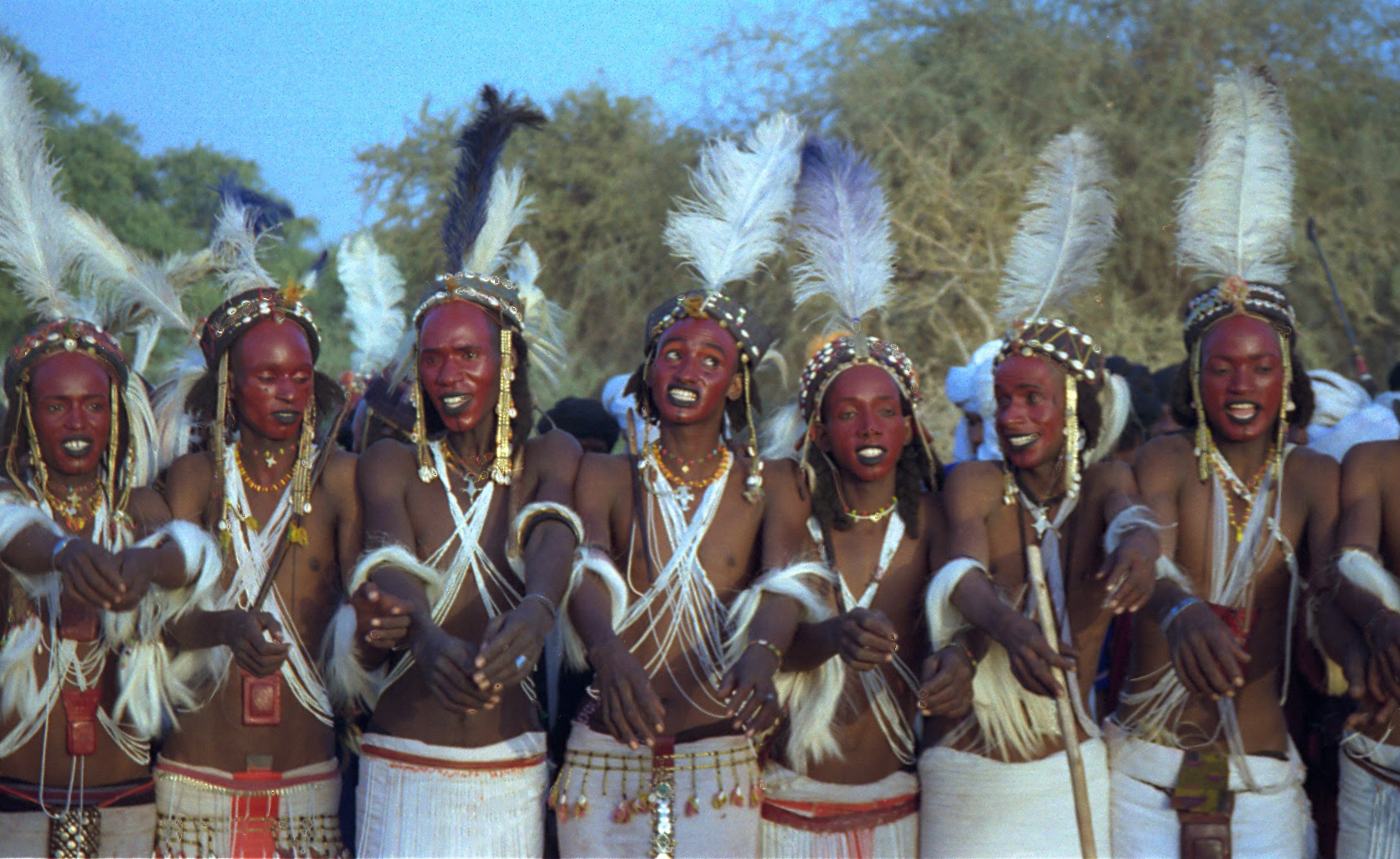 Wodaabe Mbororo People The Nomadic Fulani Sub Tribe That Cultivate Beauty And Their Unique