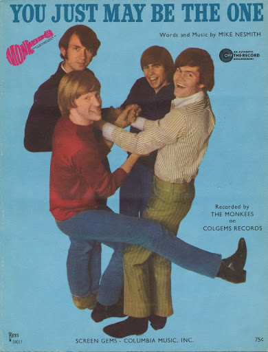 Monkees USA Sheet Music04017 You Just May Be The One