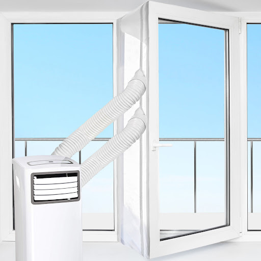 sliding window portable air conditioner kit