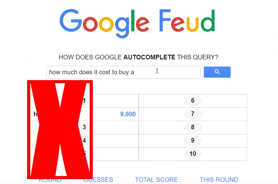 Google Feud Answers - A Google Version Of Family Feud Challenges How