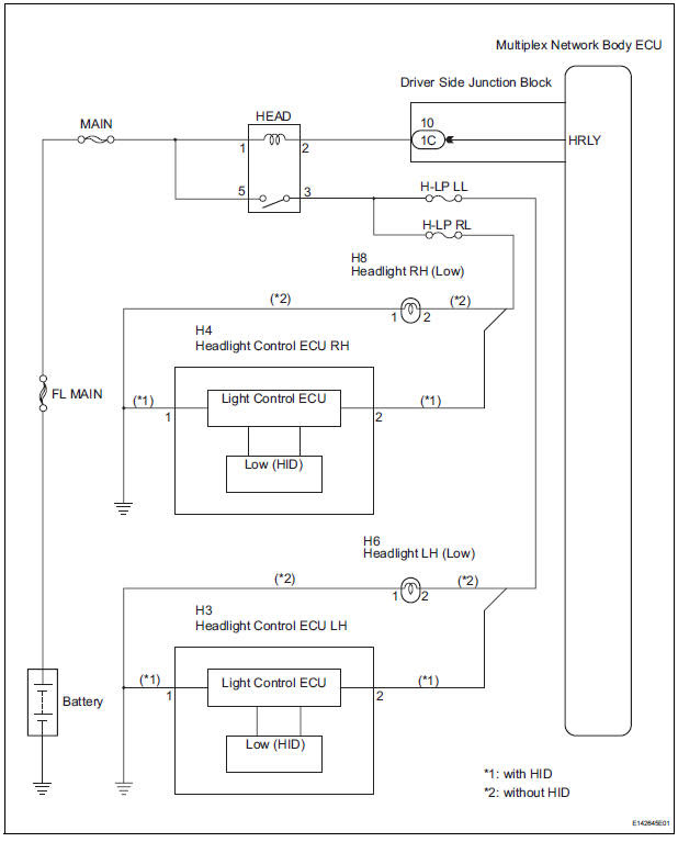 6054 Headlight Wiring Diagram