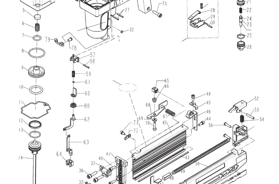 Paslode Framing Nailer Parts Diagram - General Wiring Diagram