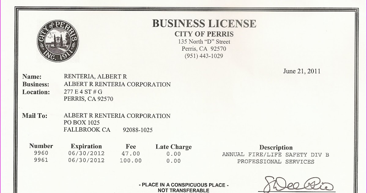 How Do I Find My Business License Online - Ethel Hernandez's Templates