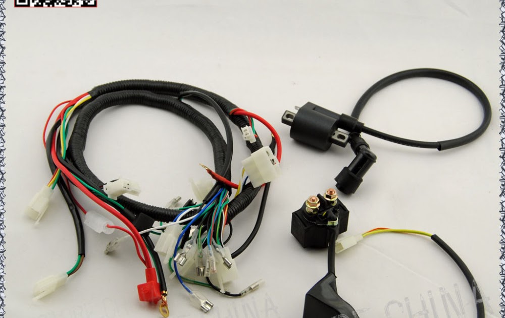 Chinese Quad Electrical Diagram / 250cc Coil With Lead Solenoid Quad