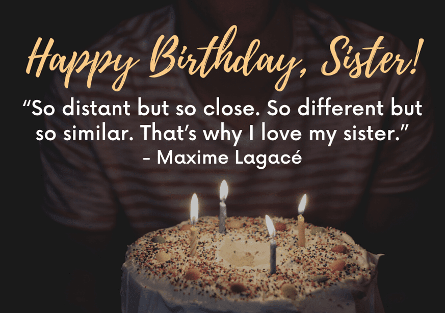 Birthday Quotes For Sister : 150+ Happy Birthday Wishes for Sister