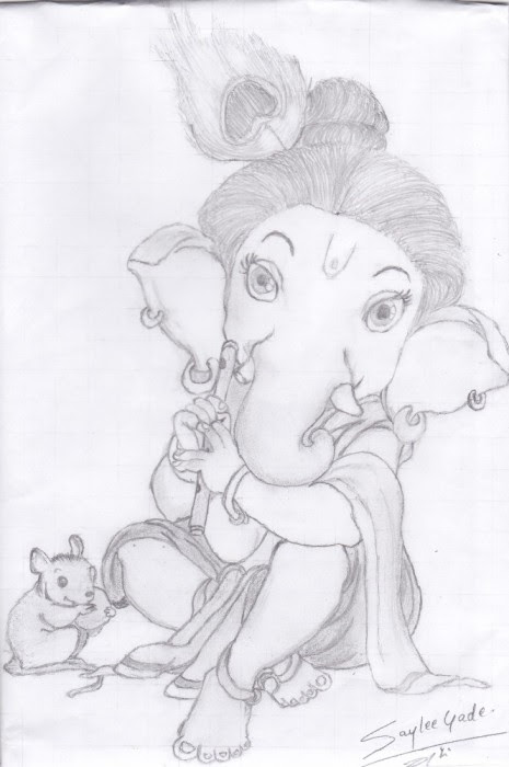 Shree Ganesh Drawing Images
