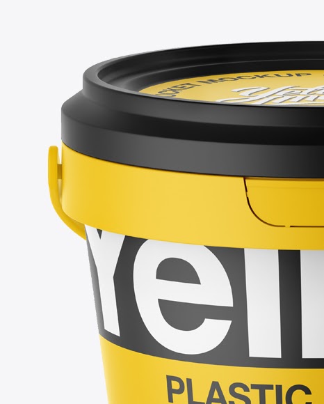 Download Download Plastic Paint Bucket Mockup Front View High Angle Shot Psd Opened Paint Bucket With Matte Label Mockup Front View High Angle Shot Bucket Pail Mockups Free And Premium Packaging Mockups PSD Mockup Templates